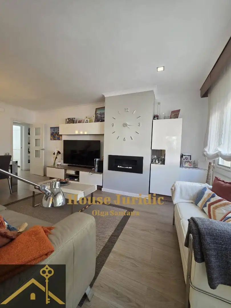 Sala d'estar de Pis en venda en Tiana amb Aire condicionat, Calefacció i Terrassa