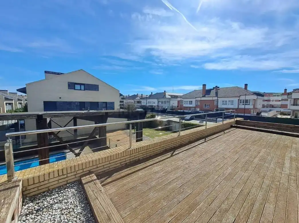 Terrace of Detached homes for sale in Burgos  with Heating, Private garden and Storage room