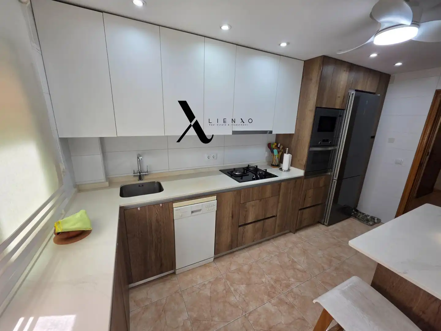 Küche von Wohnung zum Verkauf in Murcia mit Klimaanlage, Heizung und Möbliert
