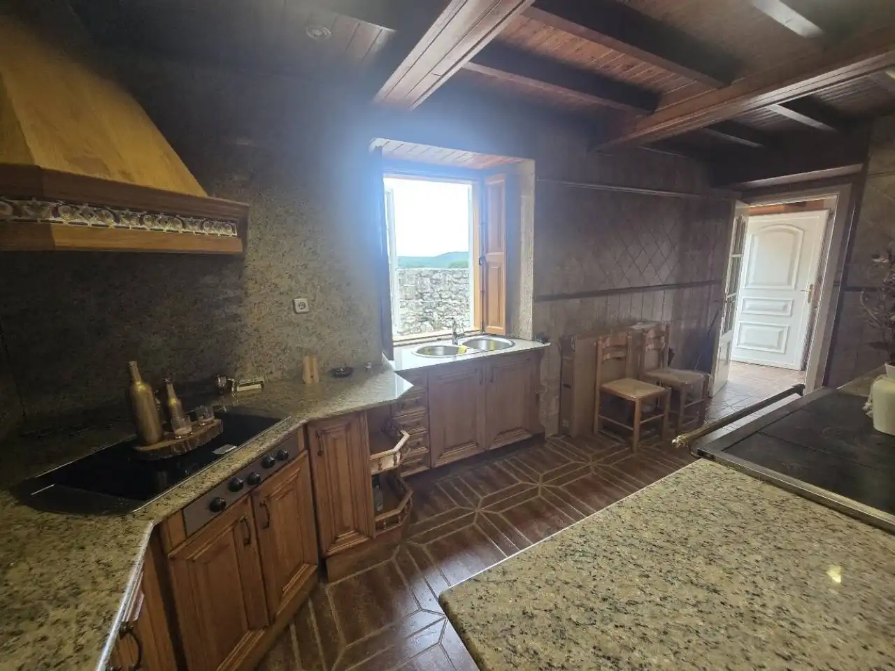 Küche von Haus oder Chalet zum Verkauf in O Saviñao  mit Heizung, Privatgarten und Terrasse