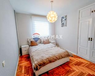 Bedroom of Flat for sale in Baiona  with Parquet flooring, Storage room and Balcony