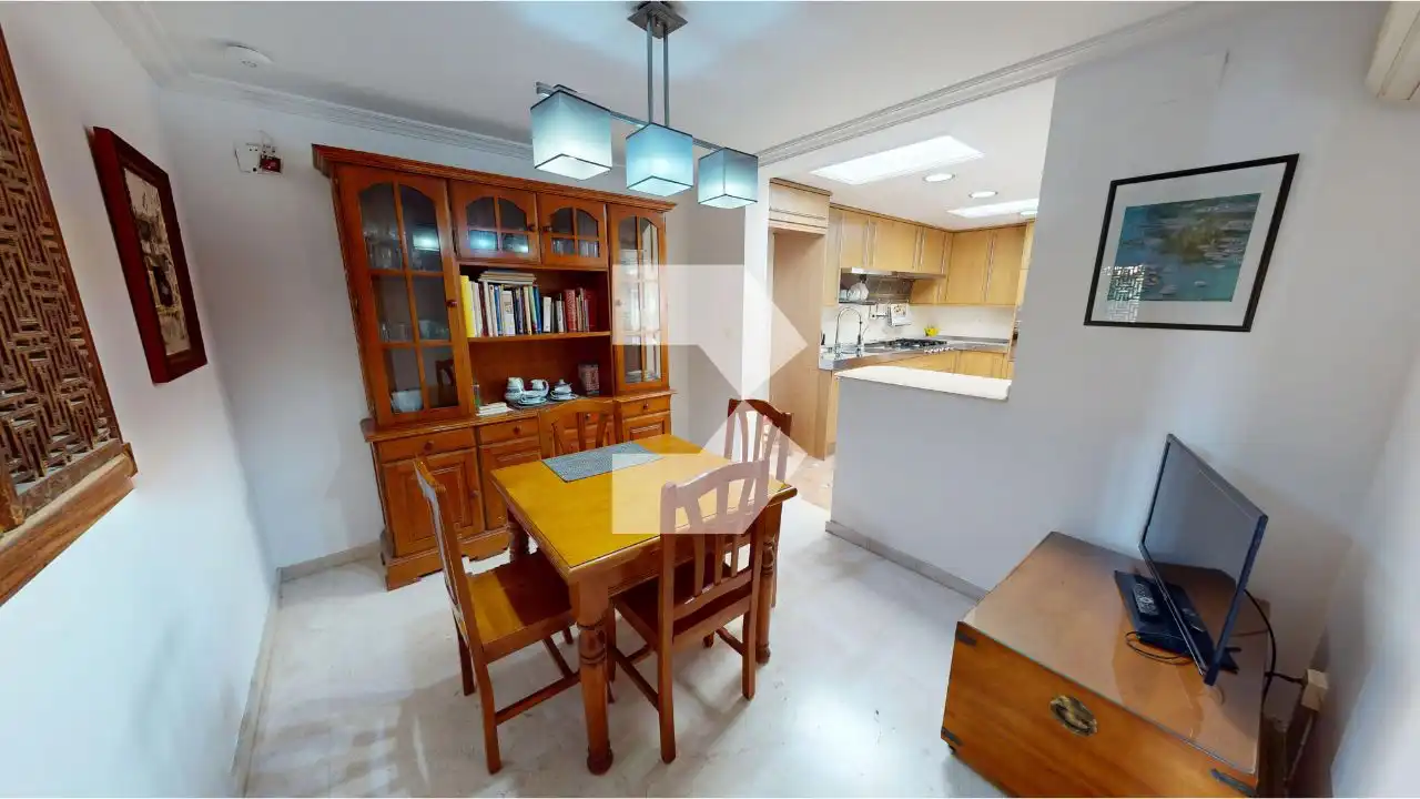Dining room of Detached homes for sale in El Campello  with Air Conditioner, Terrace and Furnished