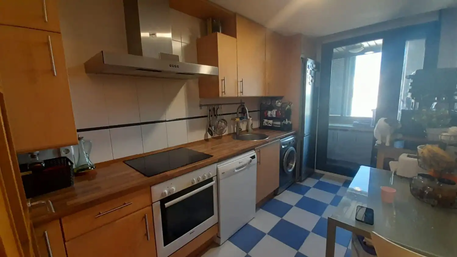 Kitchen of Flat for sale in Doñinos de Salamanca  with Heating, Terrace and Storage room