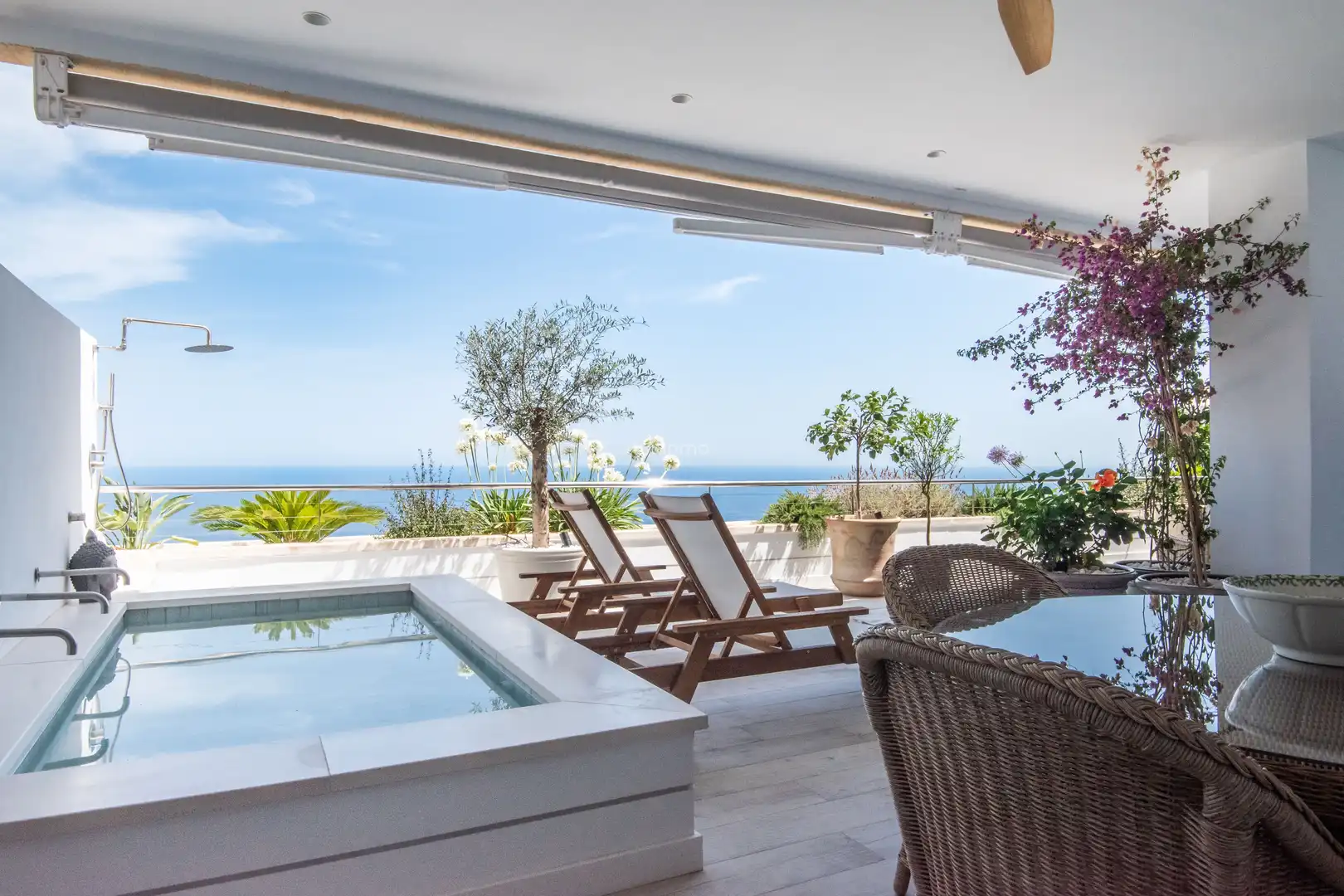 Terraza de Ático en venta en Altea con Aire acondicionado, Jardín privado y Terraza