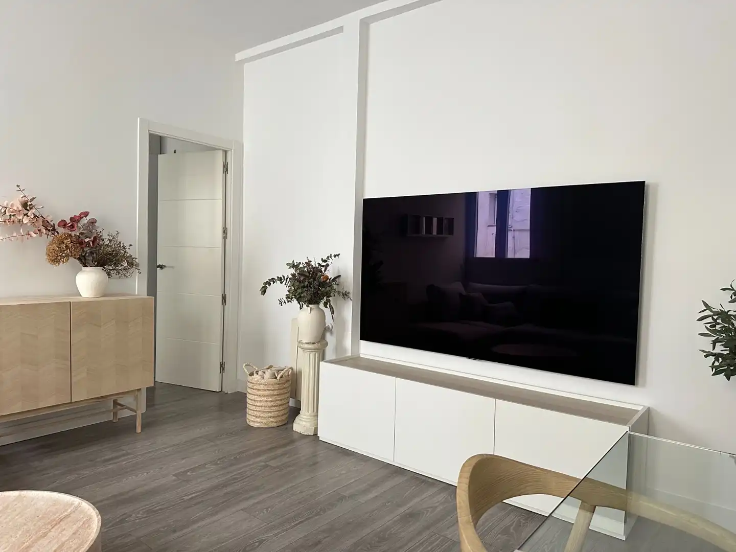 Wohnzimmer von Wohnung zur Miete in Madrid mit Klimaanlage, Heizung und Möbliert