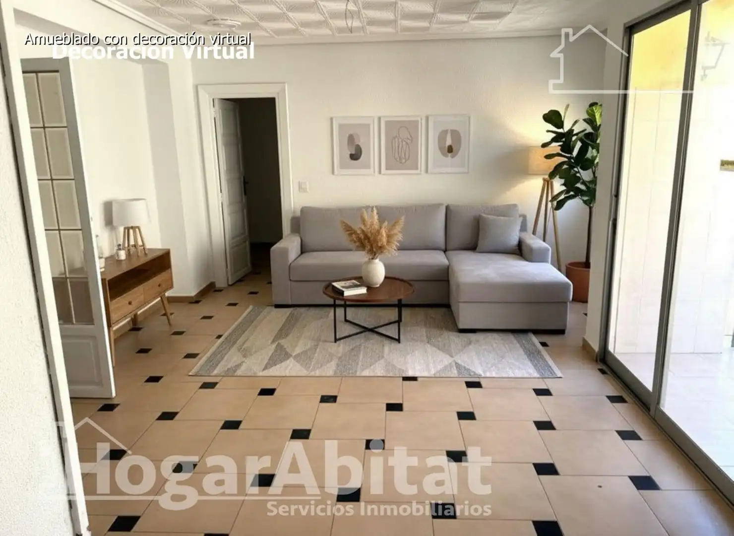 Sala d'estar de Pis en venda en Valencia amb Balcó
