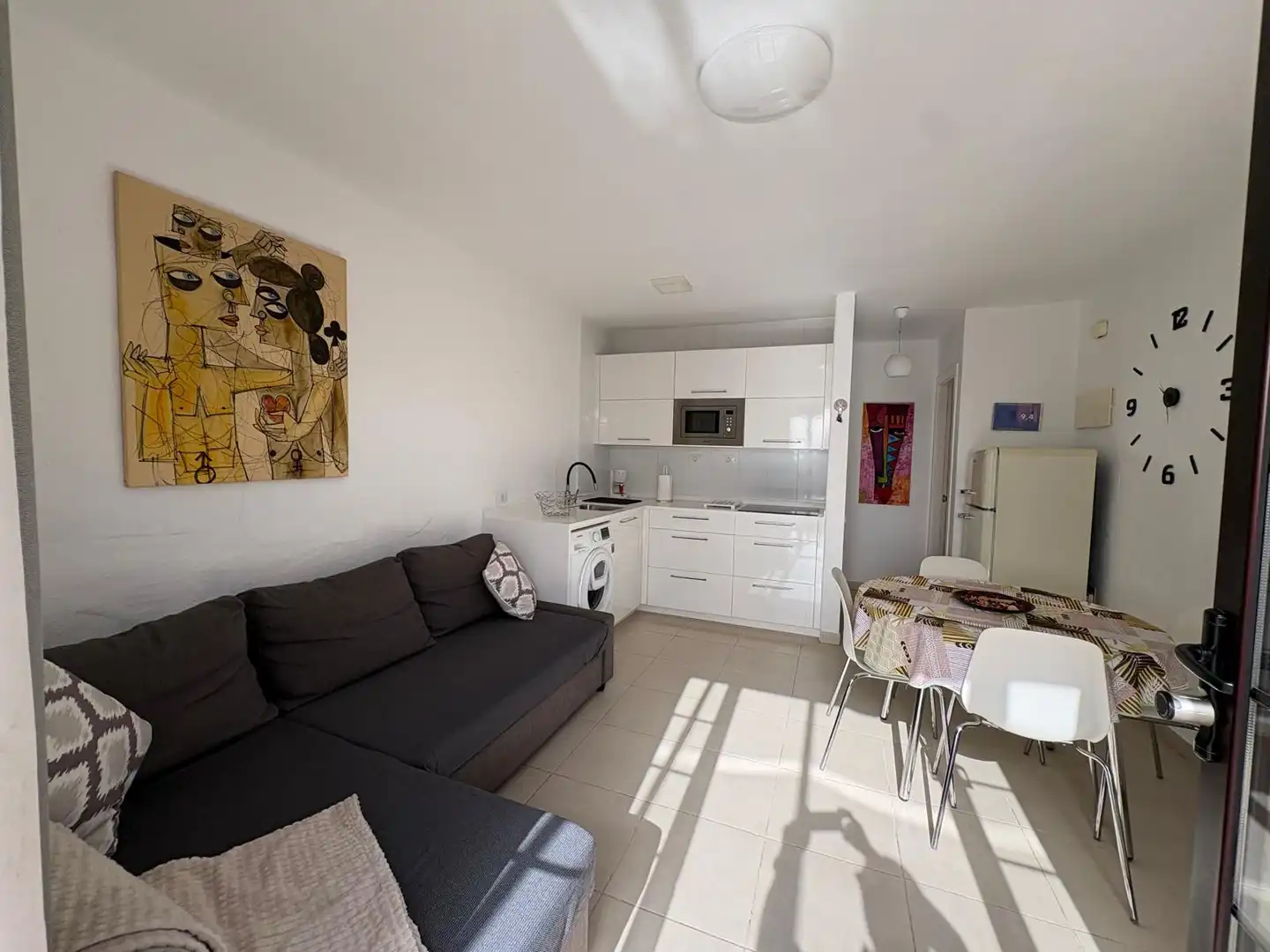 Sala d'estar de Pis en venda en Antigua amb Aire condicionat, Terrassa i Moblat