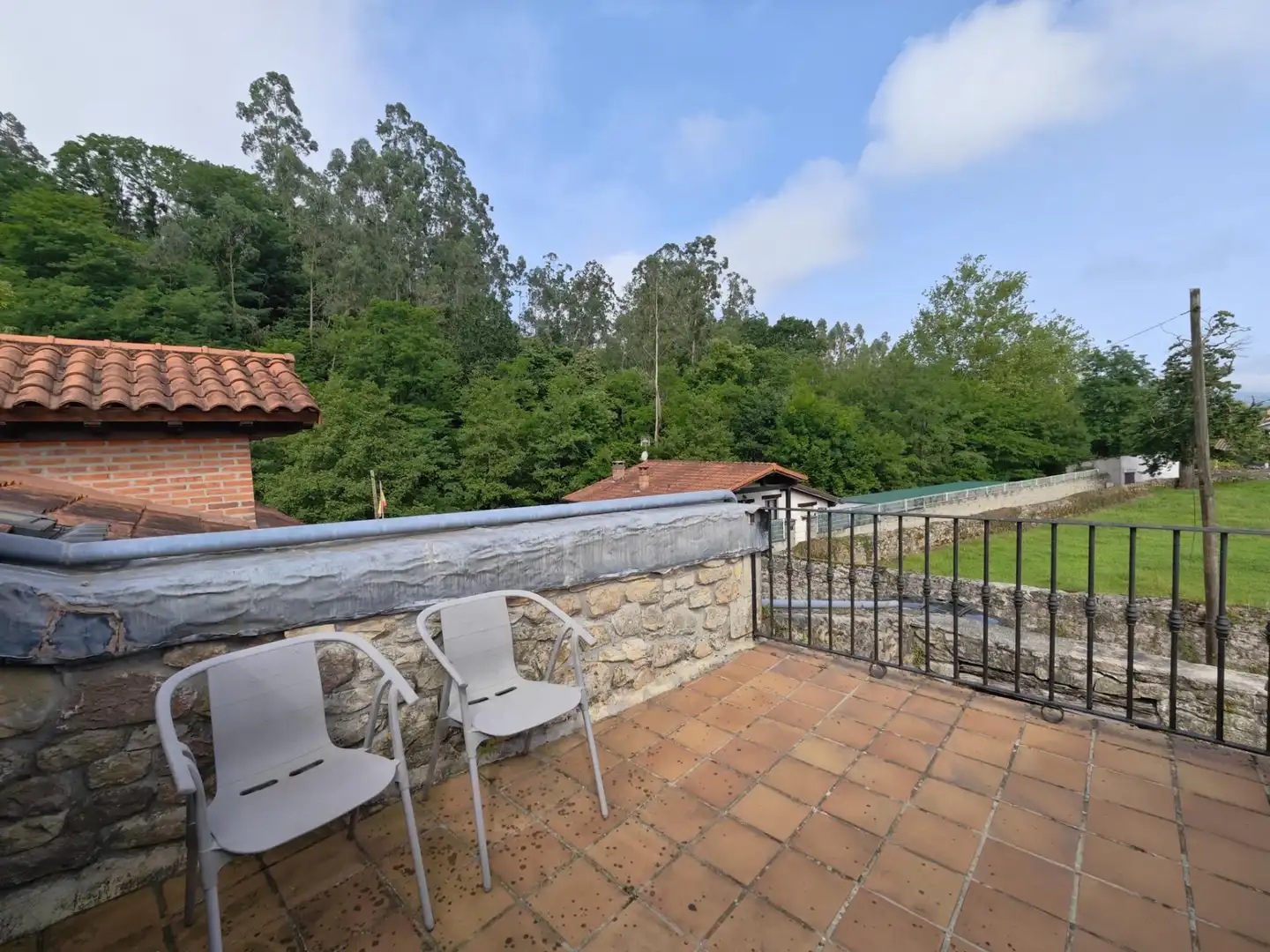 Terraza de Casa adosada en venta en Mazcuerras con Terraza