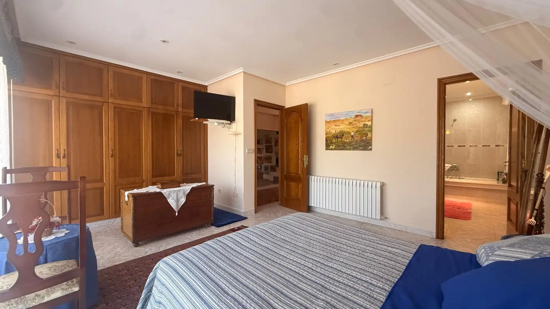 Habitación de Casa o chalet en venta en Leiro con Jardín privado, Terraza y Trastero