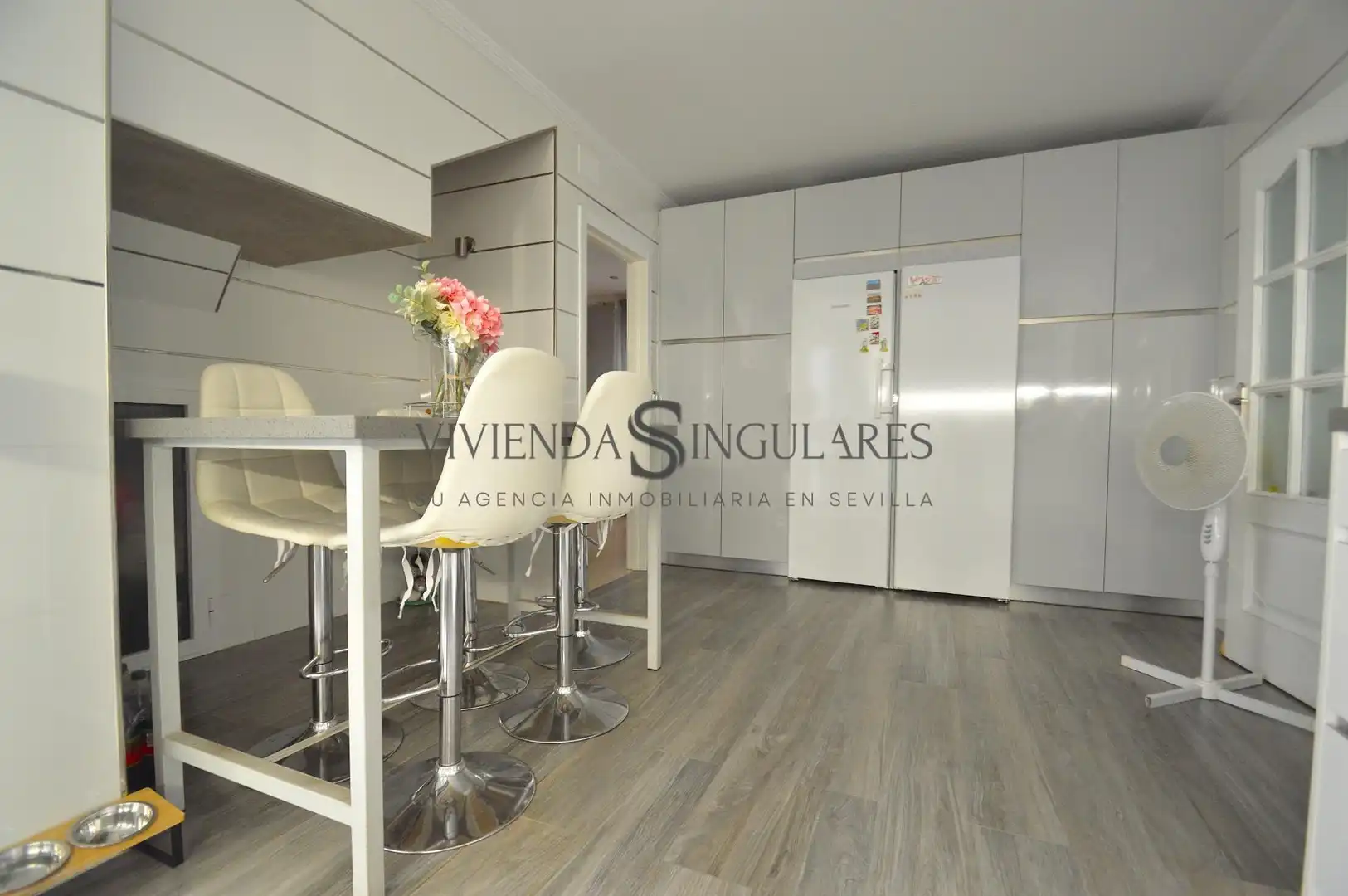 Cocina de Casa adosada en venta en Sevilla con Aire acondicionado, Terraza y Trastero