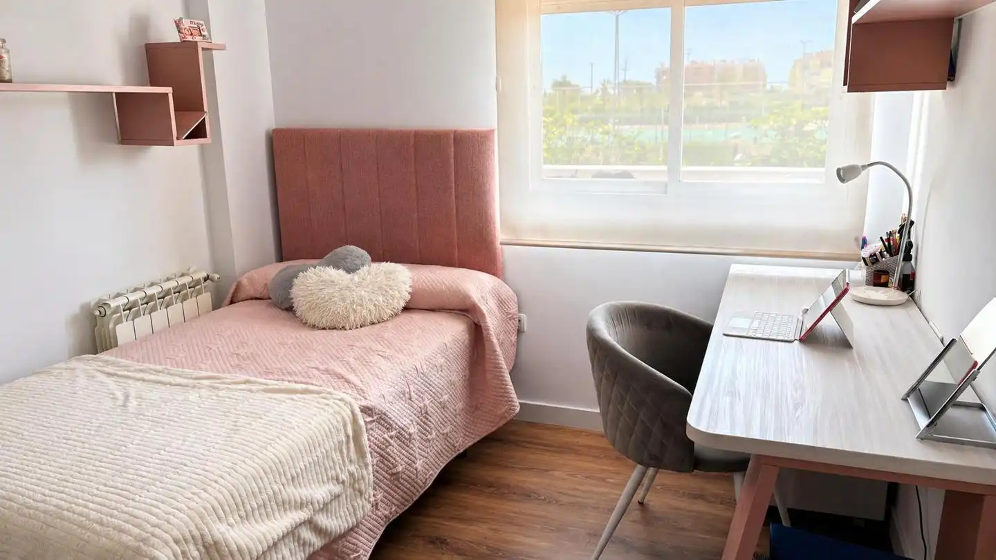 Schlafzimmer von Wohnung zum Verkauf in Elche / Elx mit Klimaanlage, Balkon und Gemeinschaftspool