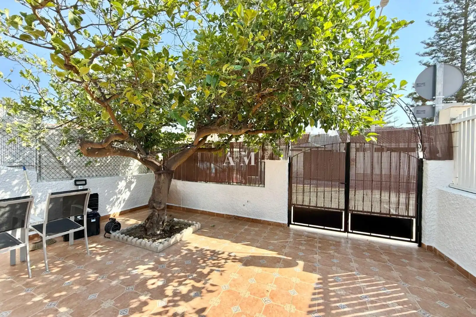 Terrace of Houses for rent in San Javier  with Air Conditioner, Heating and Private garden