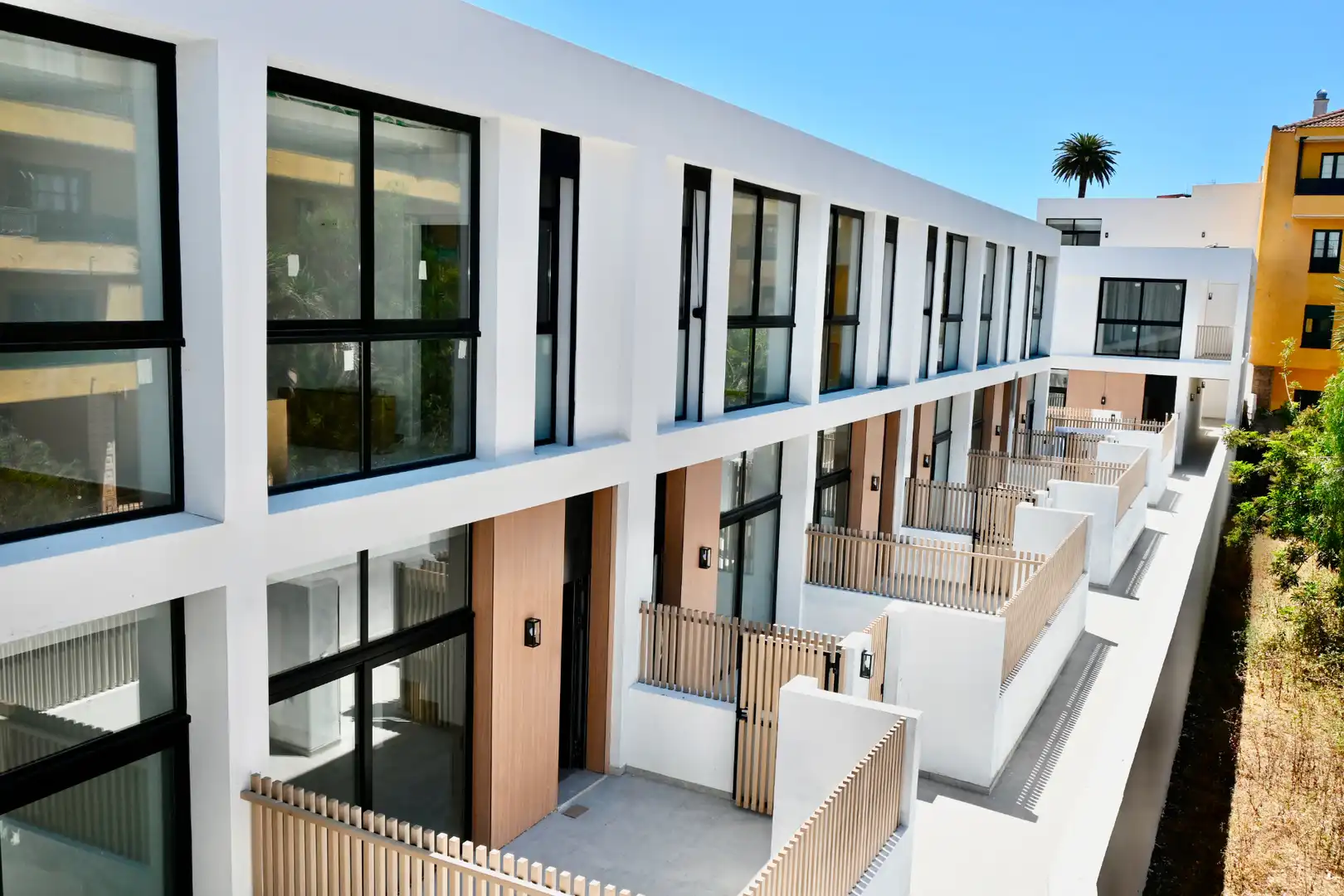 Vista exterior de Dúplex en venda en San Cristóbal de la Laguna amb Aire condicionat, Jardí privat i Terrassa