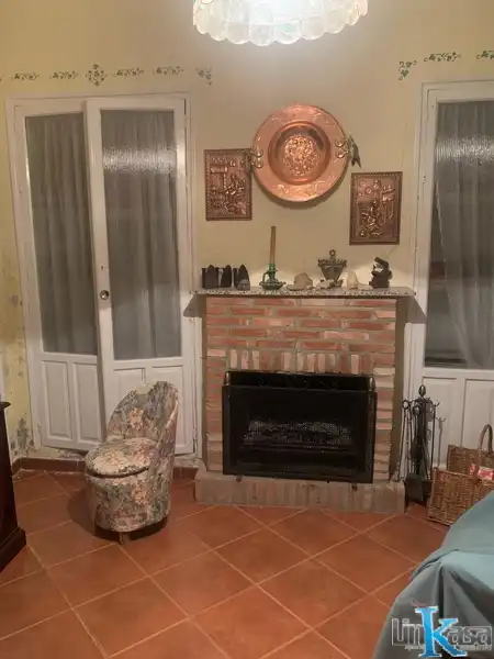 Sala d'estar de Casa o xalet en venda en Linares amb Terrassa i Balcó