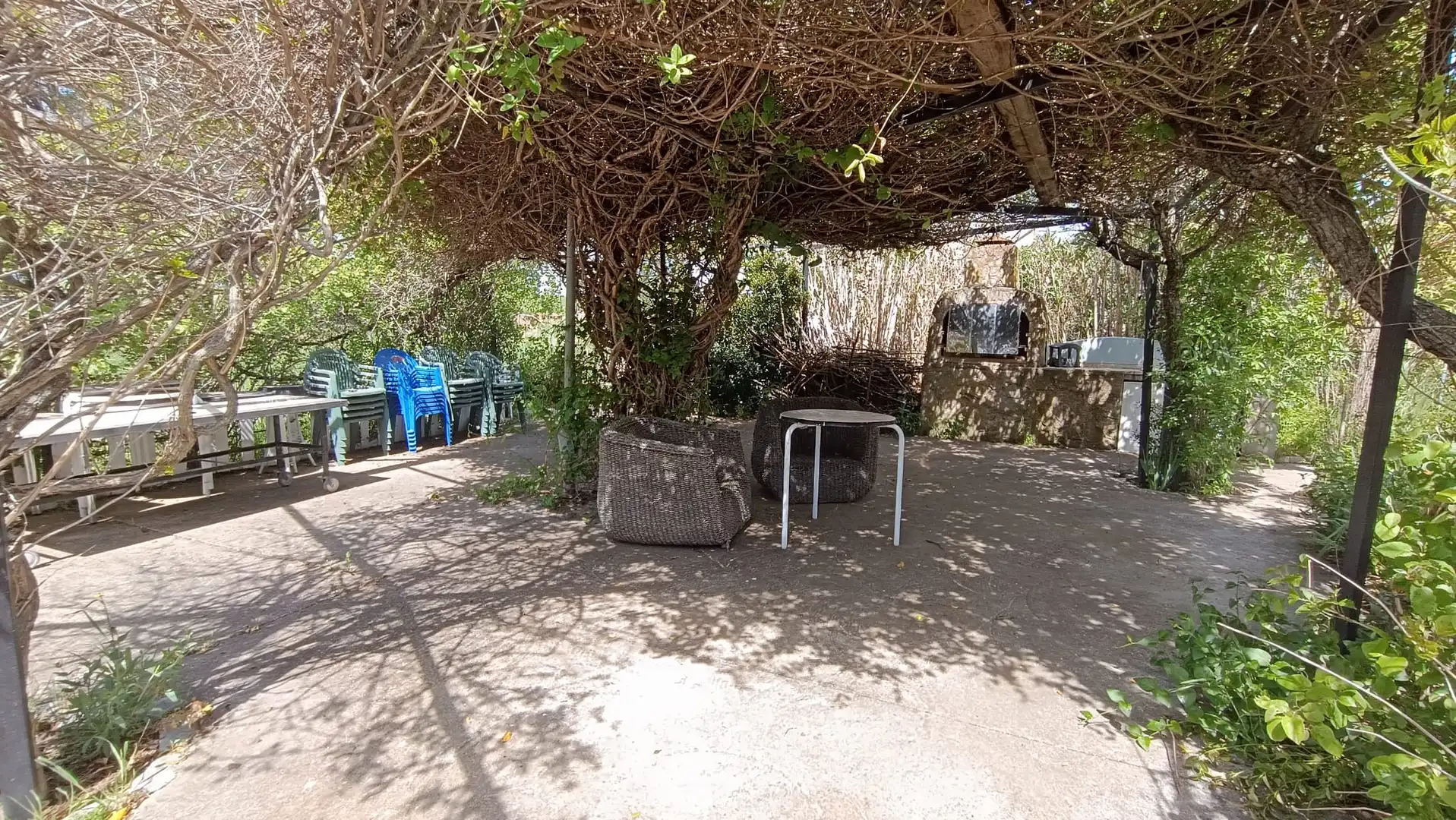 Terrassa de Casa o xalet en venda en Villares de la Reina amb Calefacció i Moblat