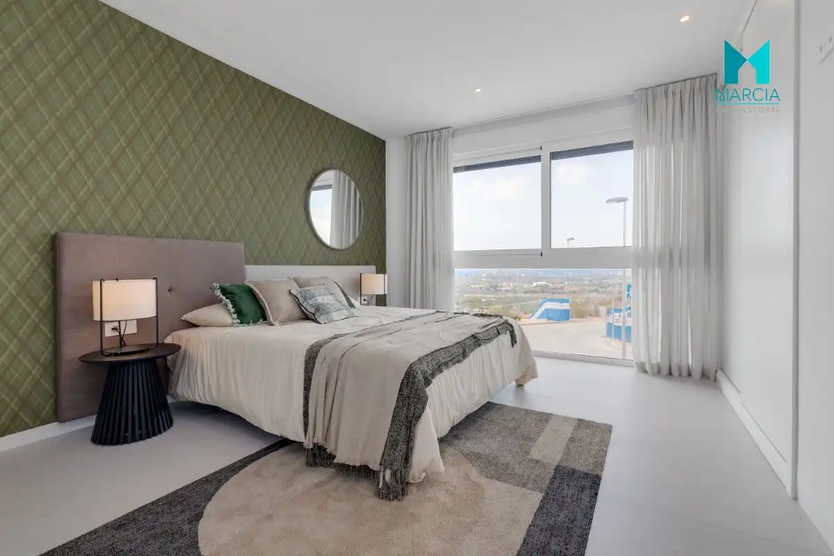 Bedroom of Houses for sale in El Campello  with Private garden, Terrace and Swimming Pool