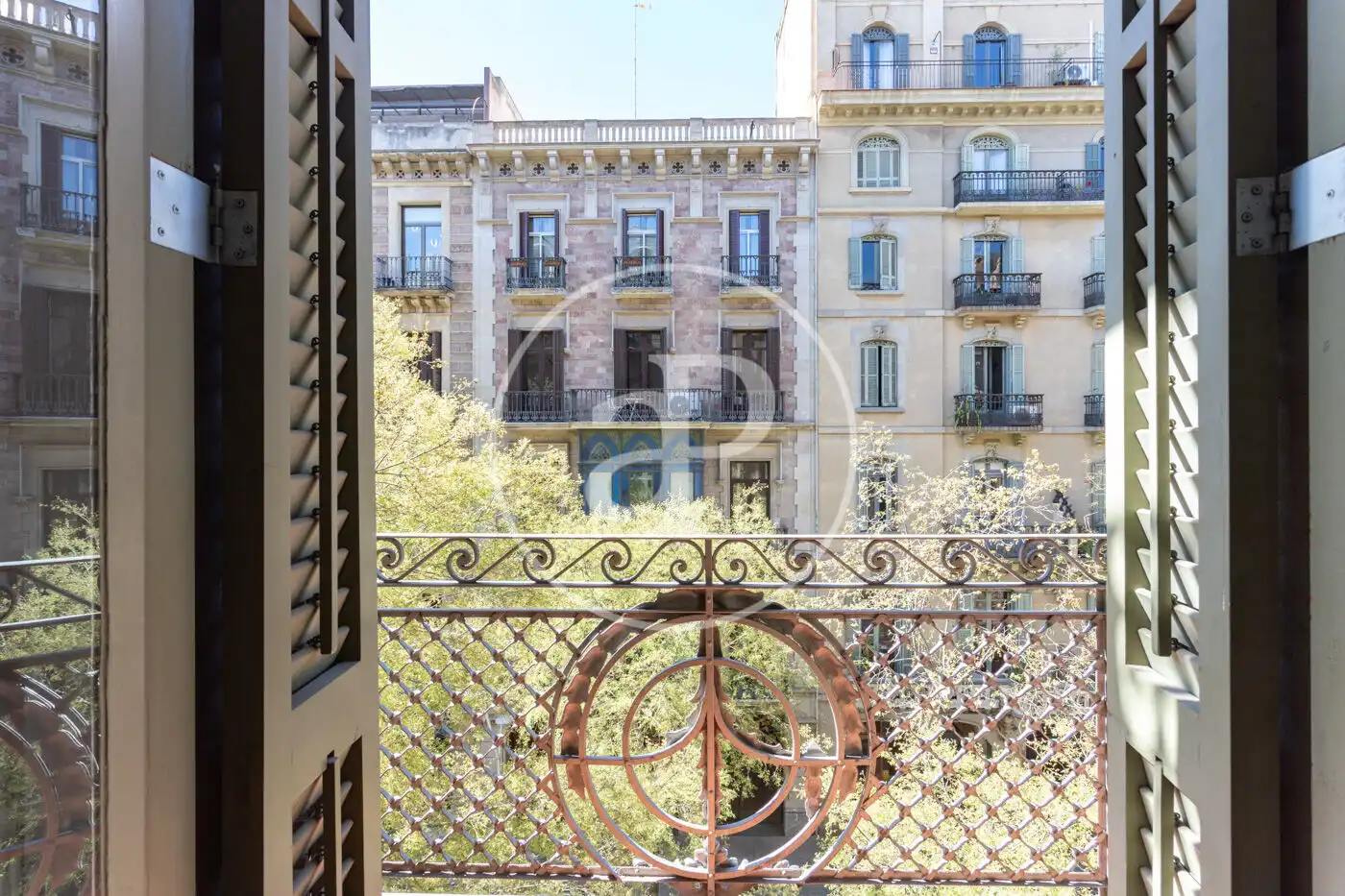 Vista exterior de Piso de alquiler en Barcelona con Aire acondicionado, Calefacción y Amueblado