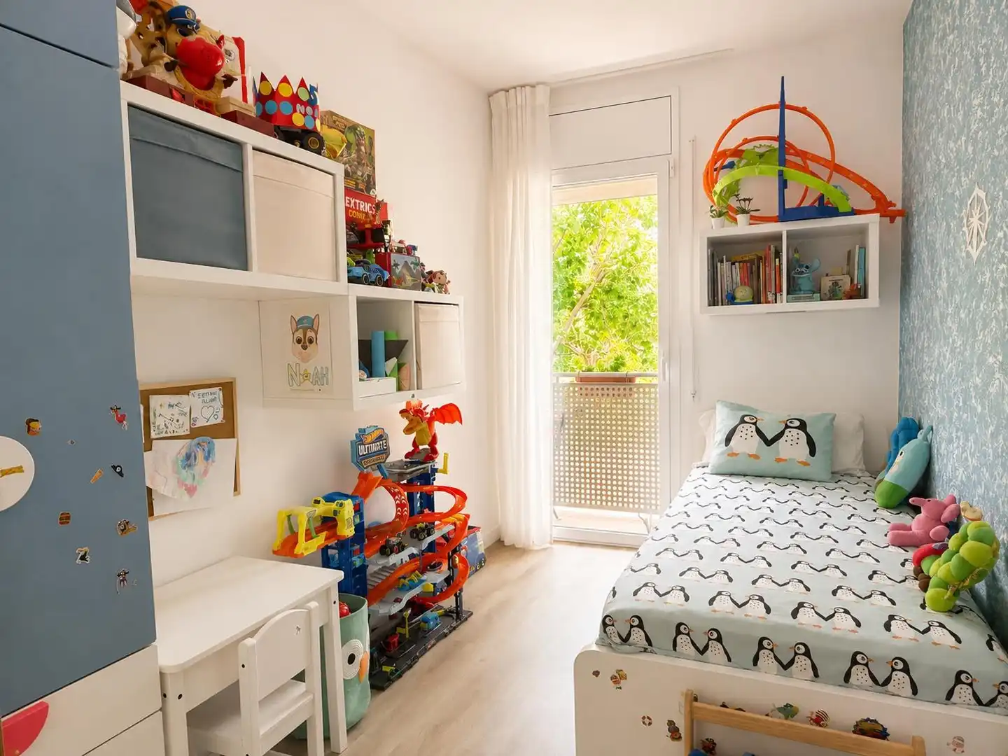 Bedroom of Flat for sale in Sabadell  with Air Conditioner, Heating and Parquet flooring