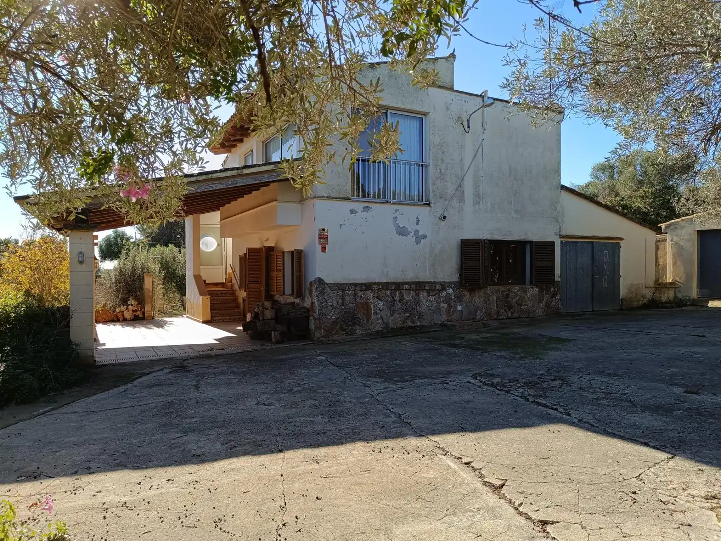Vista exterior de Finca rústica en venta en Sant Llorenç des Cardassar con Calefacción, Jardín privado y Terraza