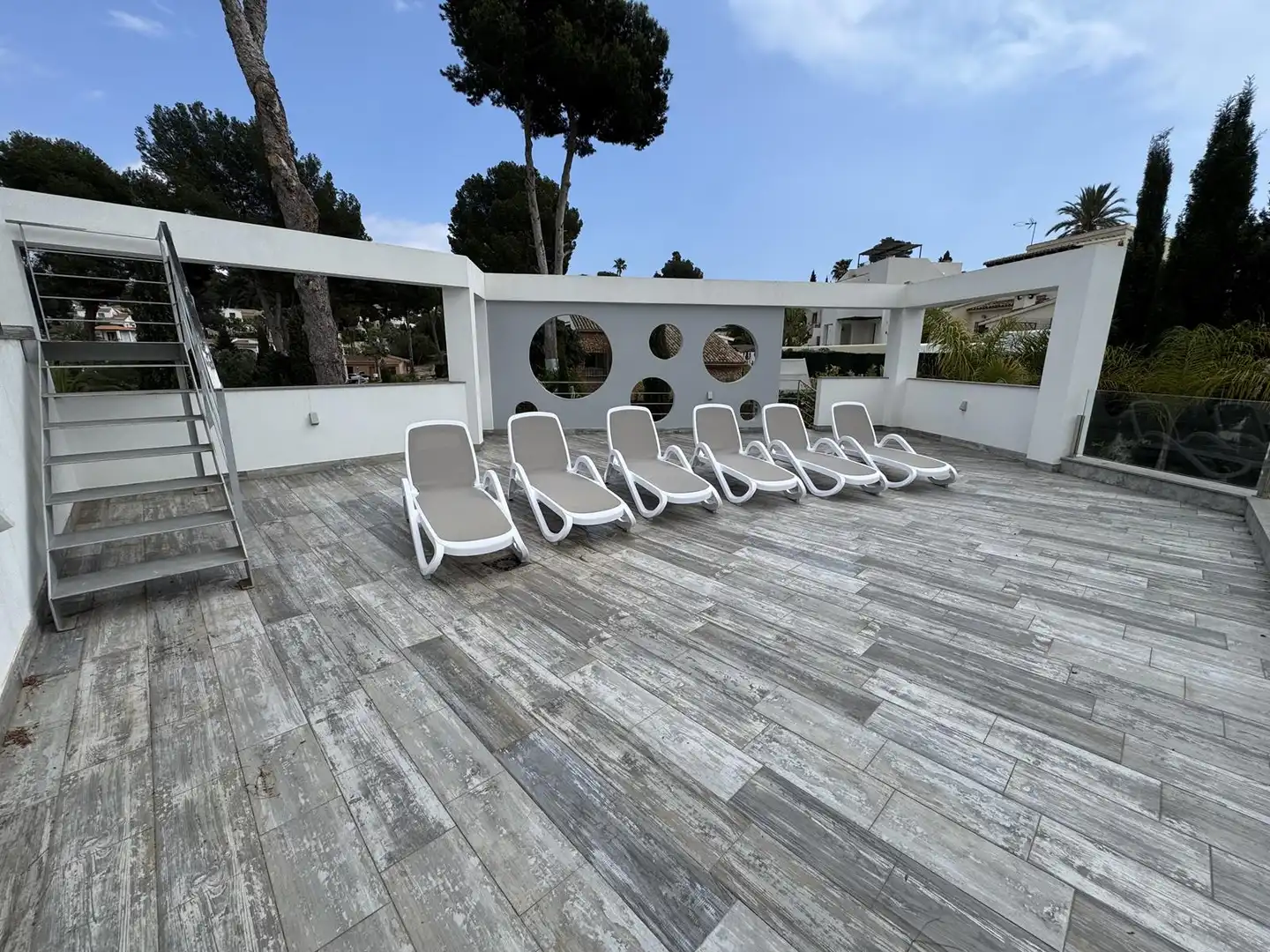 Terrace of Houses for rent in Moraira  with Air Conditioner, Heating and Private garden