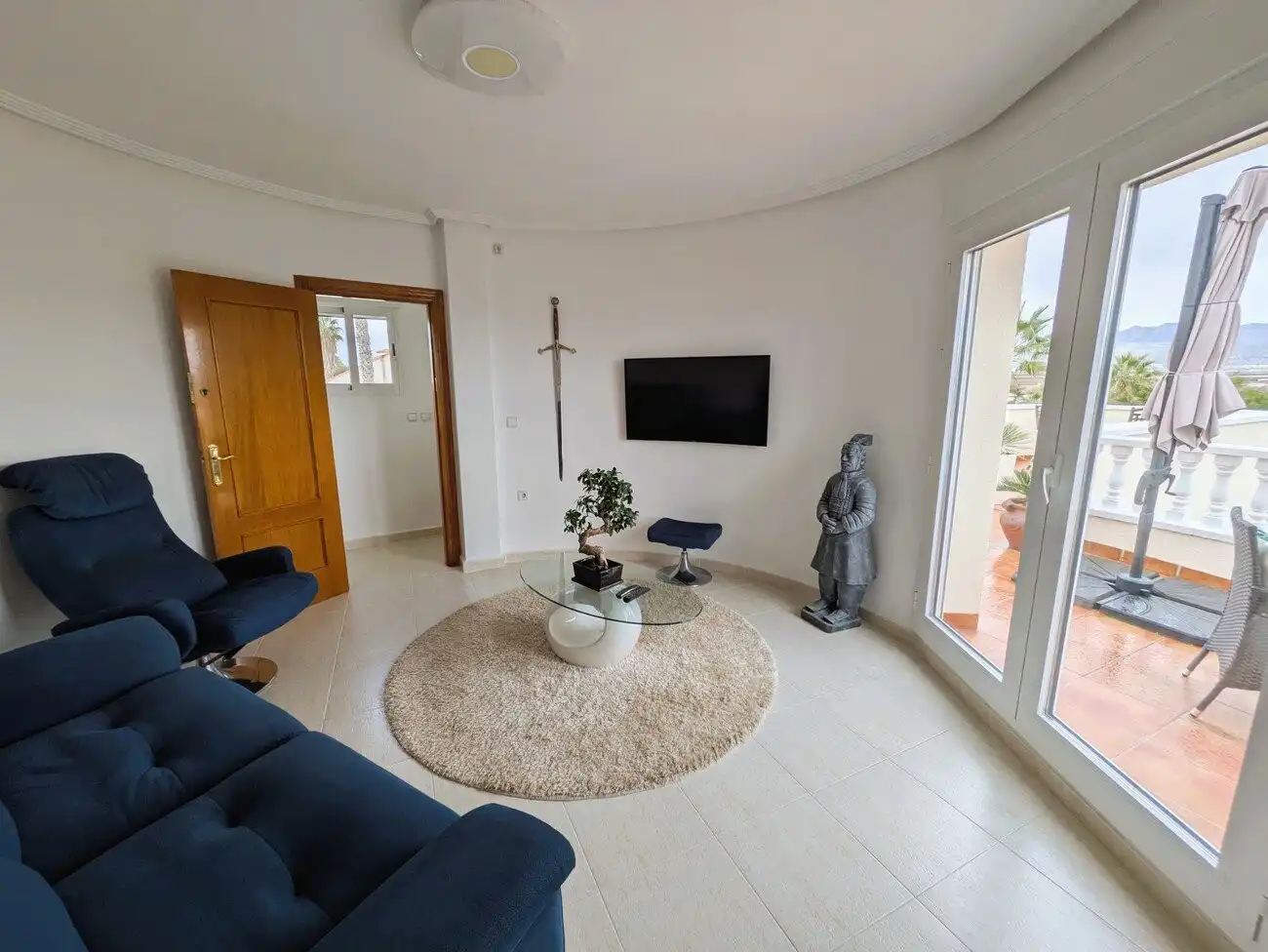 Living room of Houses for sale in Campos del Río  with Heating, Private garden and Swimming Pool