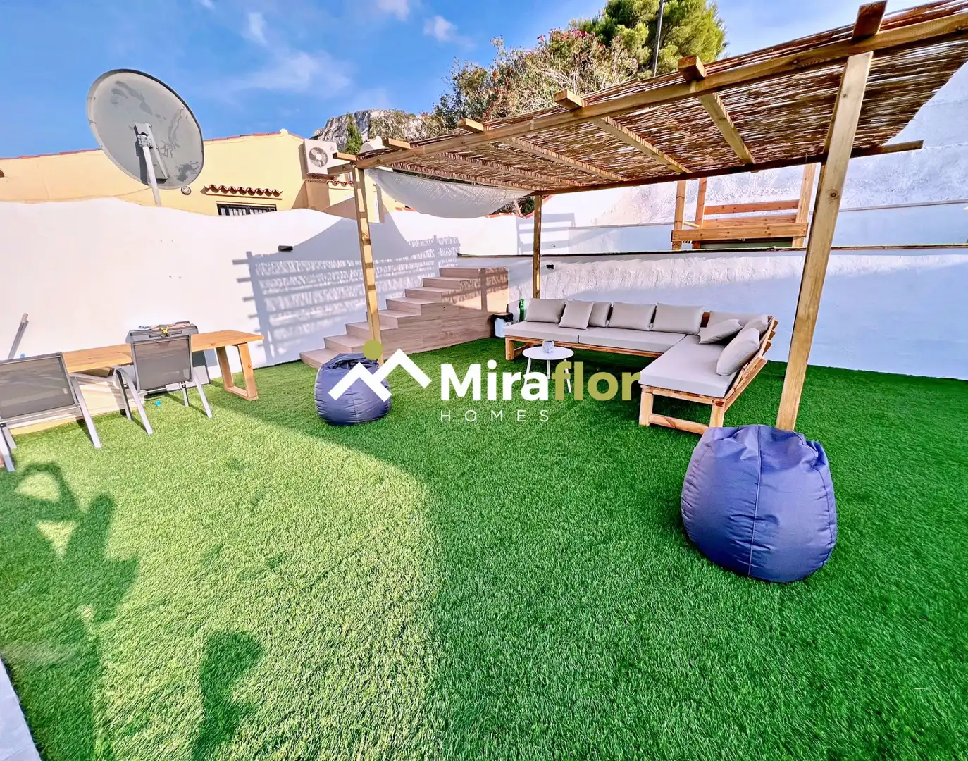 Terraza de Casa o chalet en venta en Dénia con Aire acondicionado, Jardín privado y Terraza