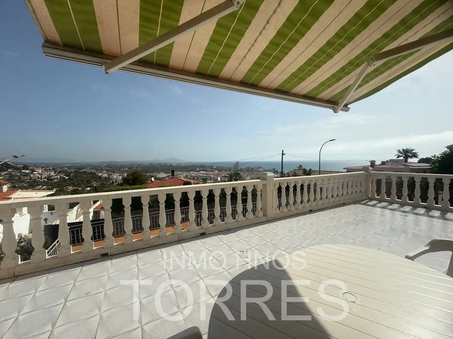 Terrassa de Casa o xalet en venda en Peñíscola / Peníscola amb Jardí privat, Terrassa i Piscina