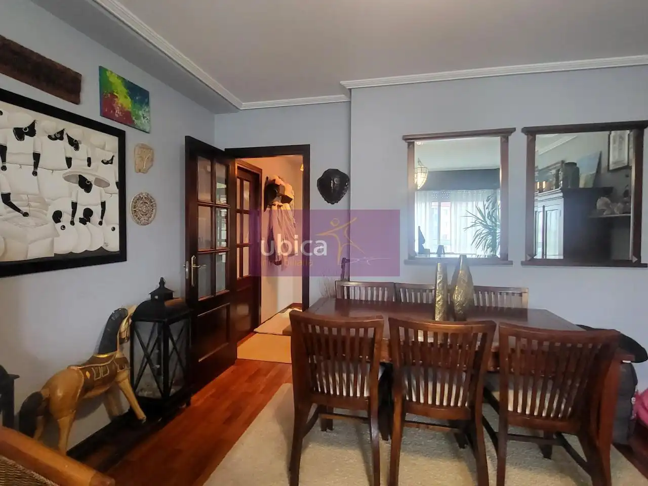 Comedor de Piso en venta en Vigo  con Calefacción, Parquet y Trastero