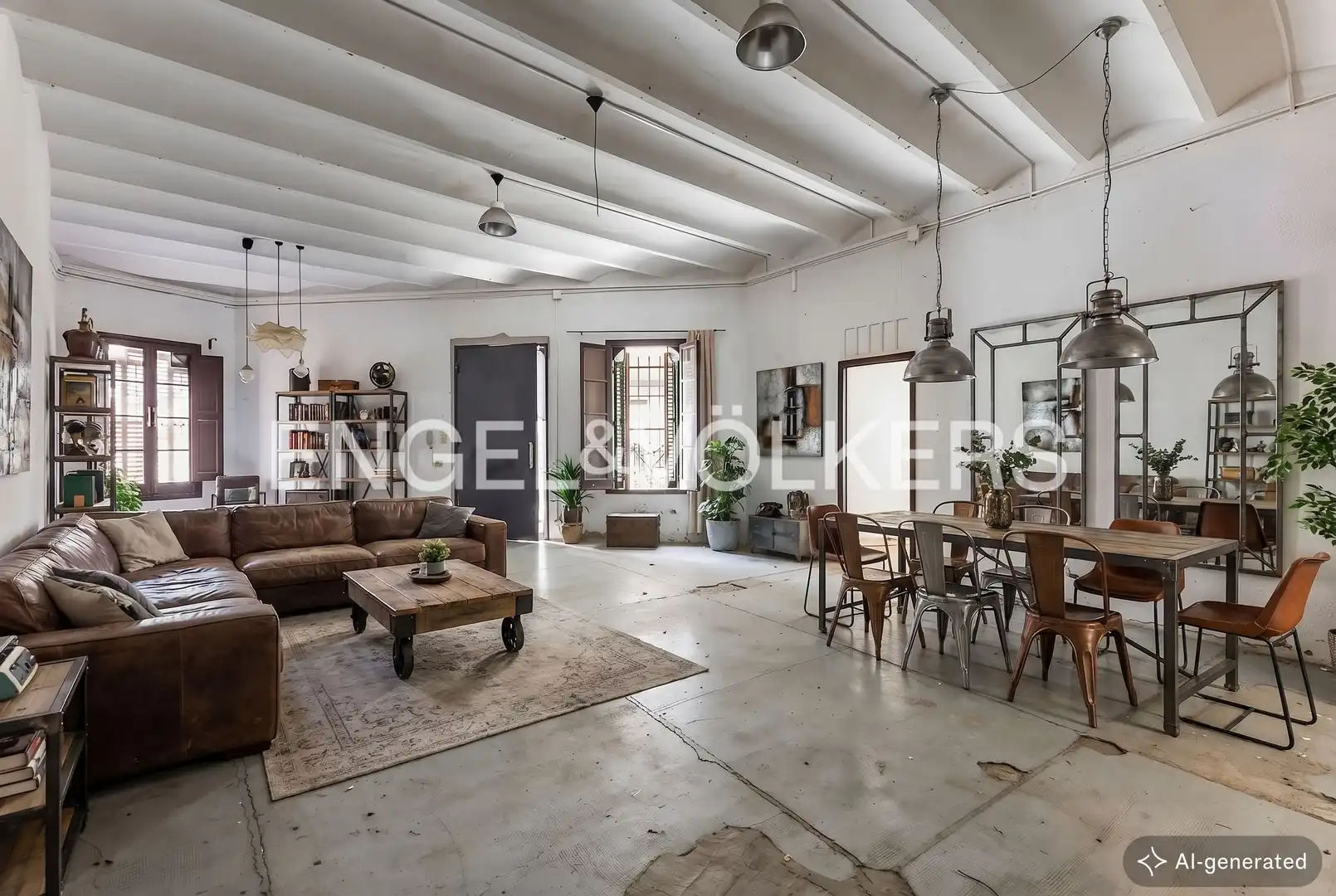 Außenansicht von Wohnung zum Verkauf in  Barcelona Capital mit Heizung und Terrasse