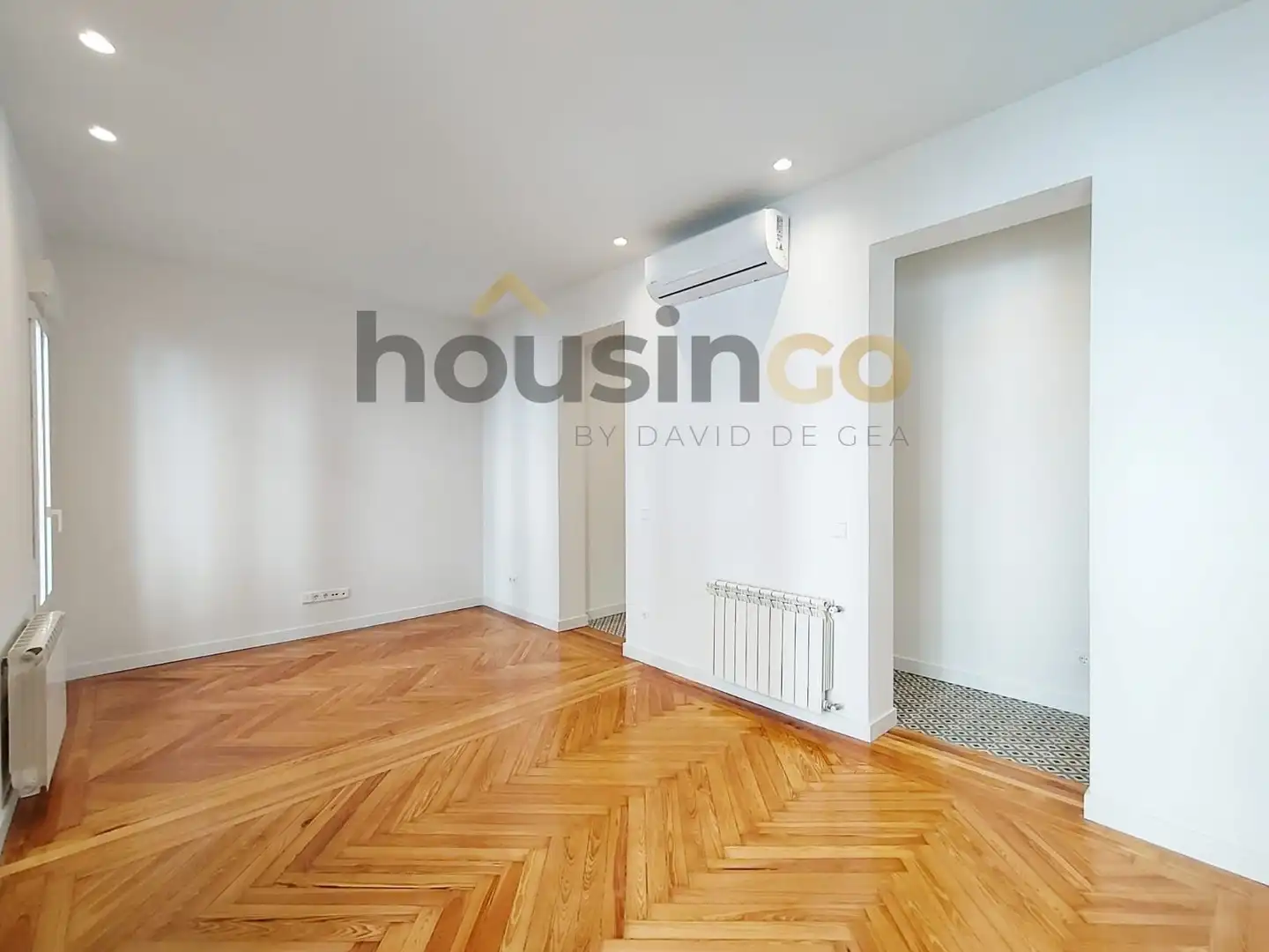 Wohnzimmer von Wohnung zur Miete in Madrid mit Klimaanlage und Heizung