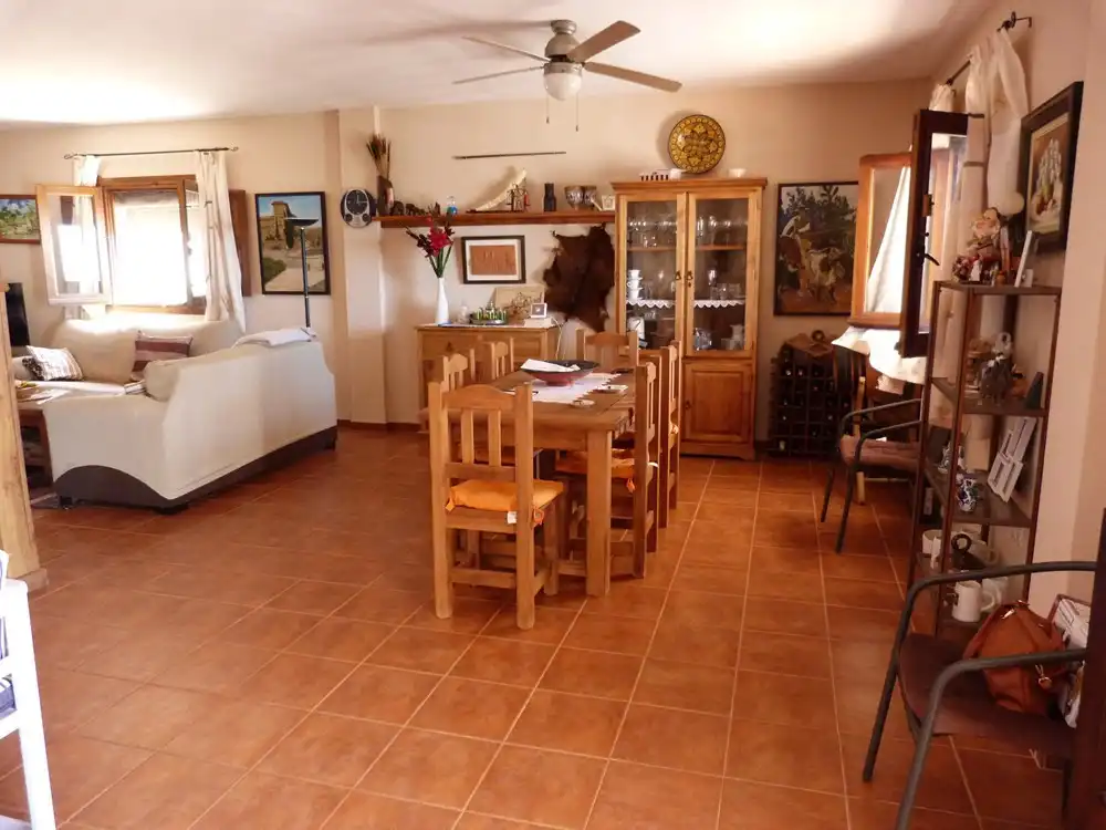 Comedor de Finca rústica en venta en Salobreña con Aire acondicionado, Calefacción y Terraza