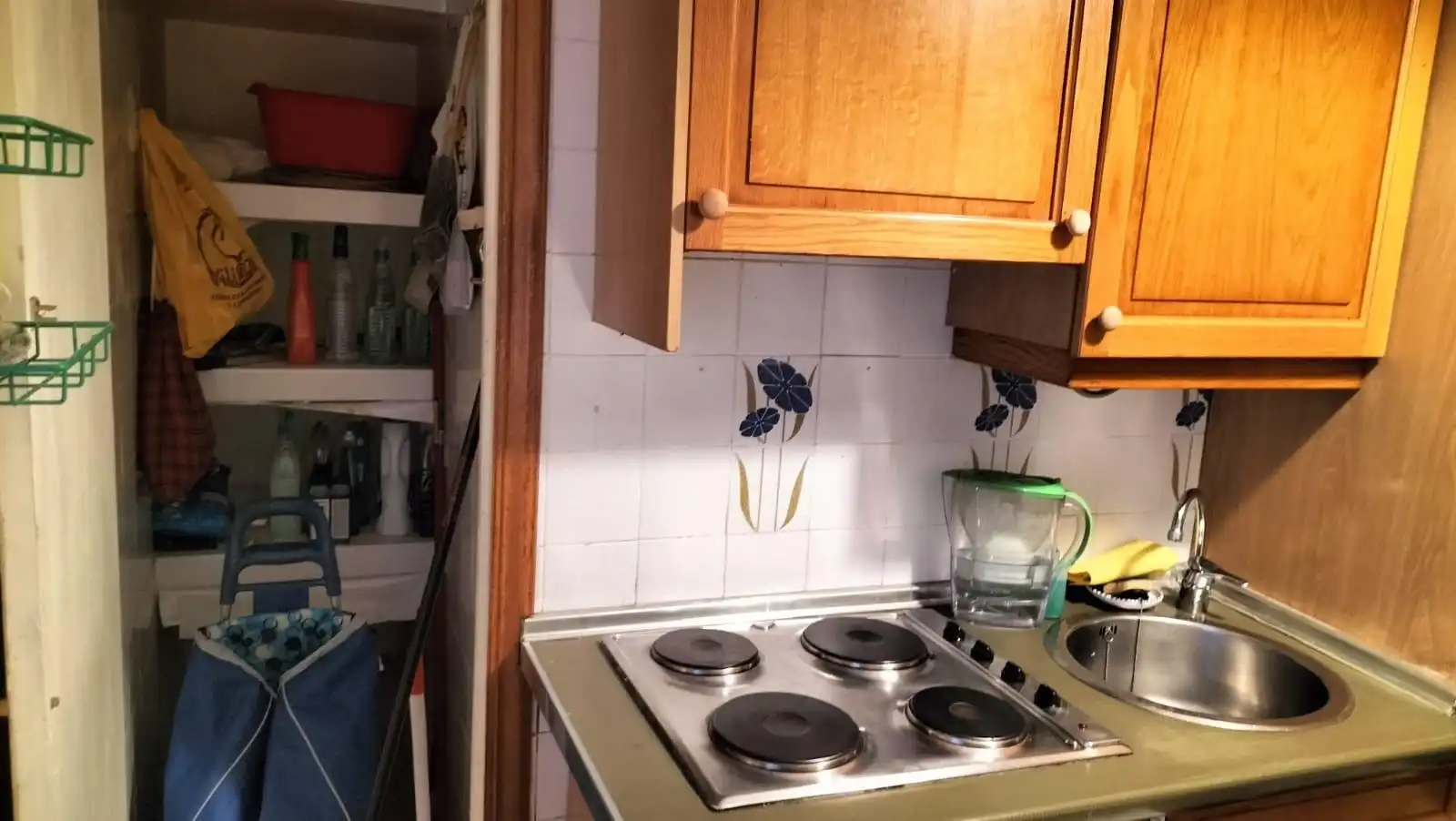 Küche von Wohnung zum Verkauf in Palencia mit Heizung, Terrasse und Möbliert