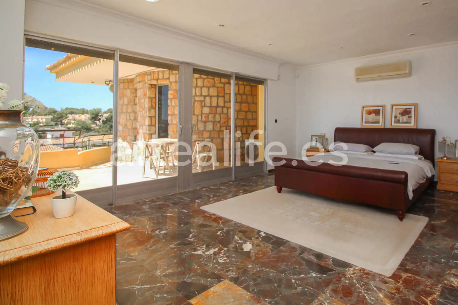 Habitación de Casa o chalet en venta en La Nucia con Aire acondicionado, Jardín privado y Terraza