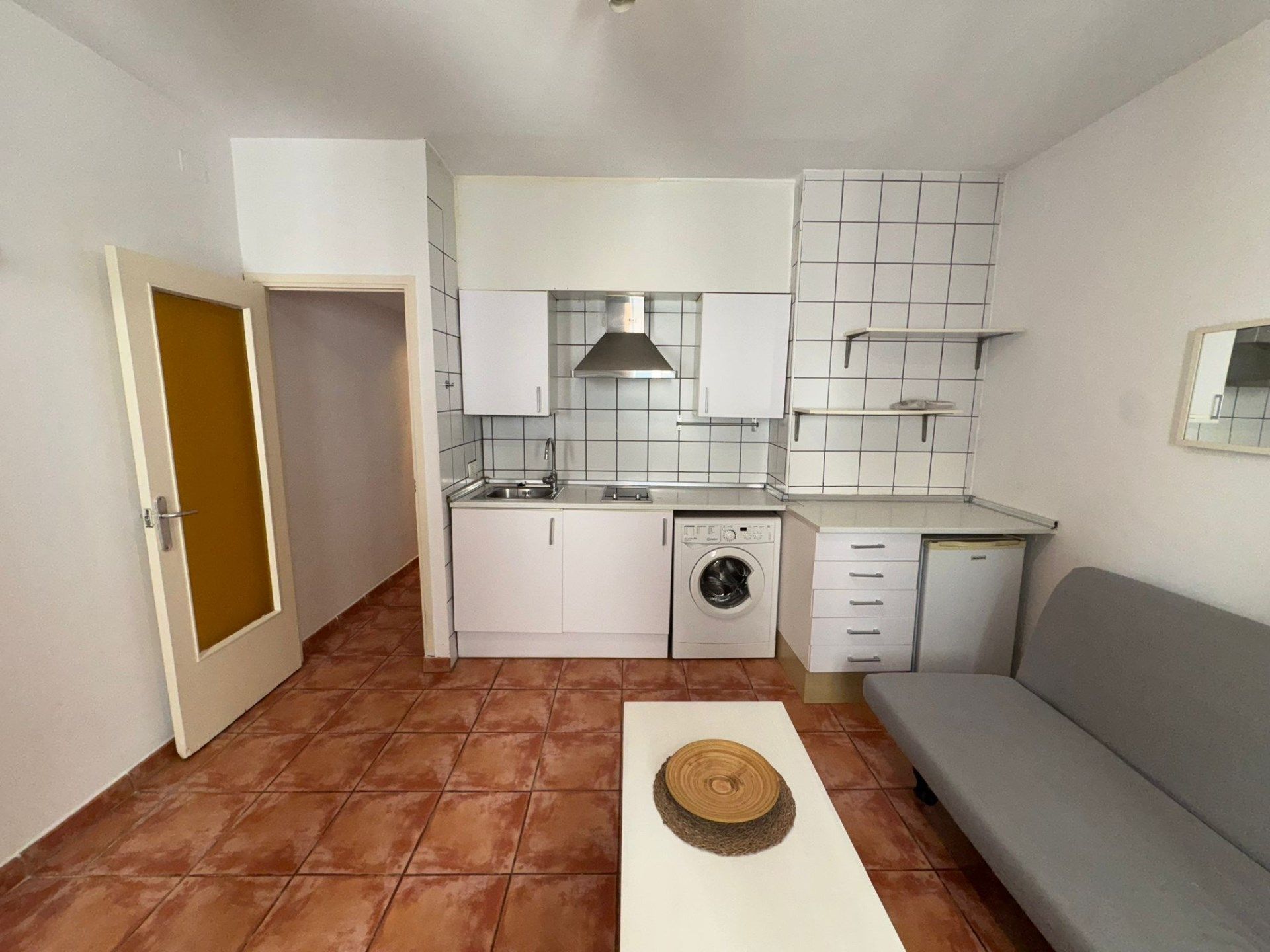 Kitchen of Flat to rent in  Barcelona Capital  with Furnished