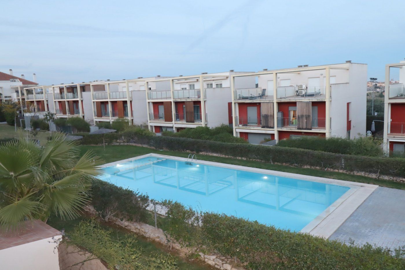 Swimming pool of Single-family semi-detached for sale in  Valencia Capital  with Air Conditioner, Heating and Private garden
