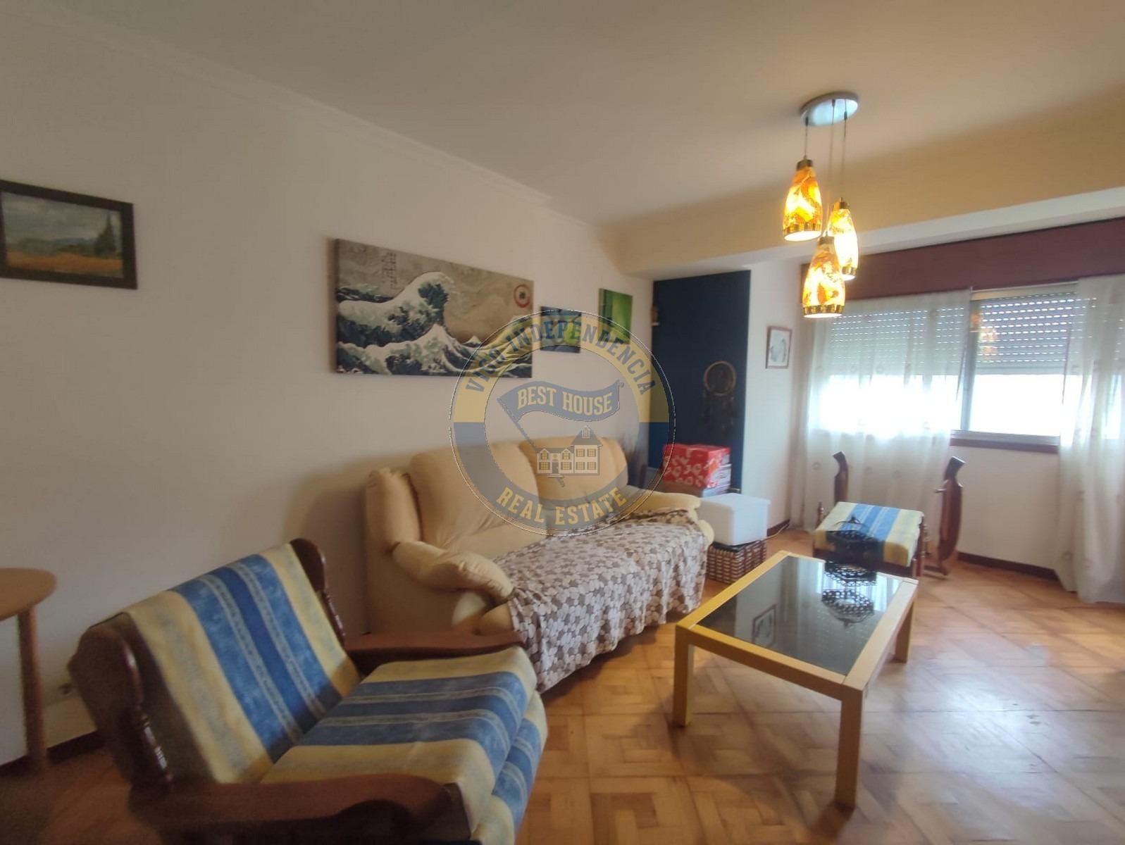 Living room of Flat for sale in Vigo   with Storage room and Balcony