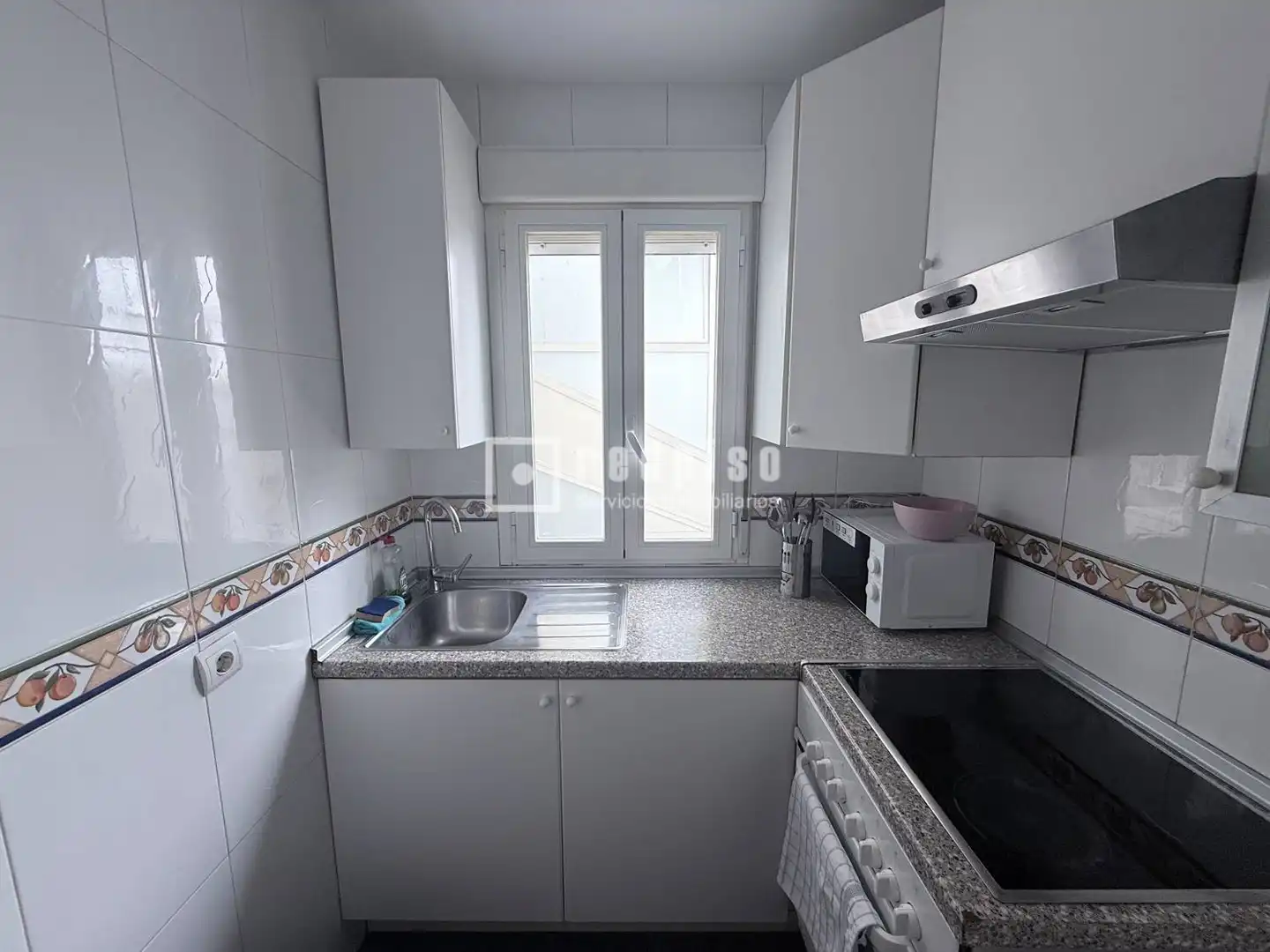 Cocina de Piso de alquiler en Madrid con Calefacción