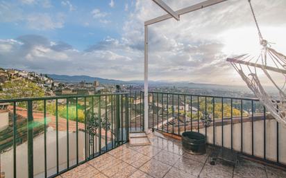 Balcony of Single-family semi-detached for sale in  Granada Capital  with Terrace and Jacuzzi