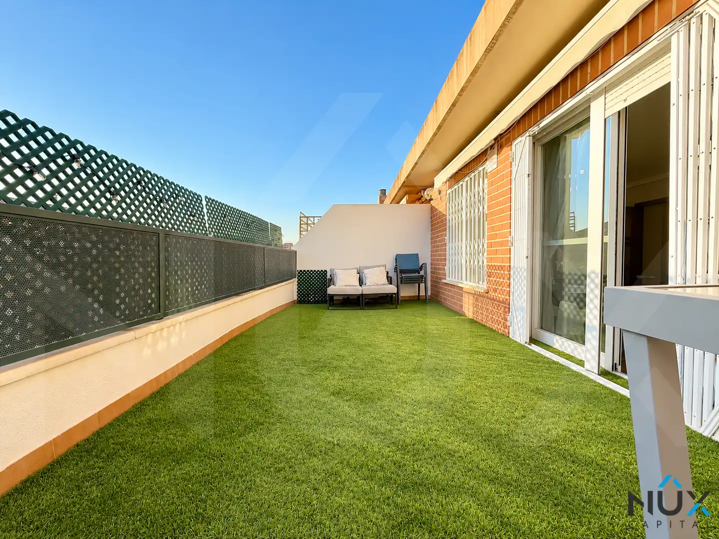 Terraza de Piso en venta en Casas Verdes - Ermita