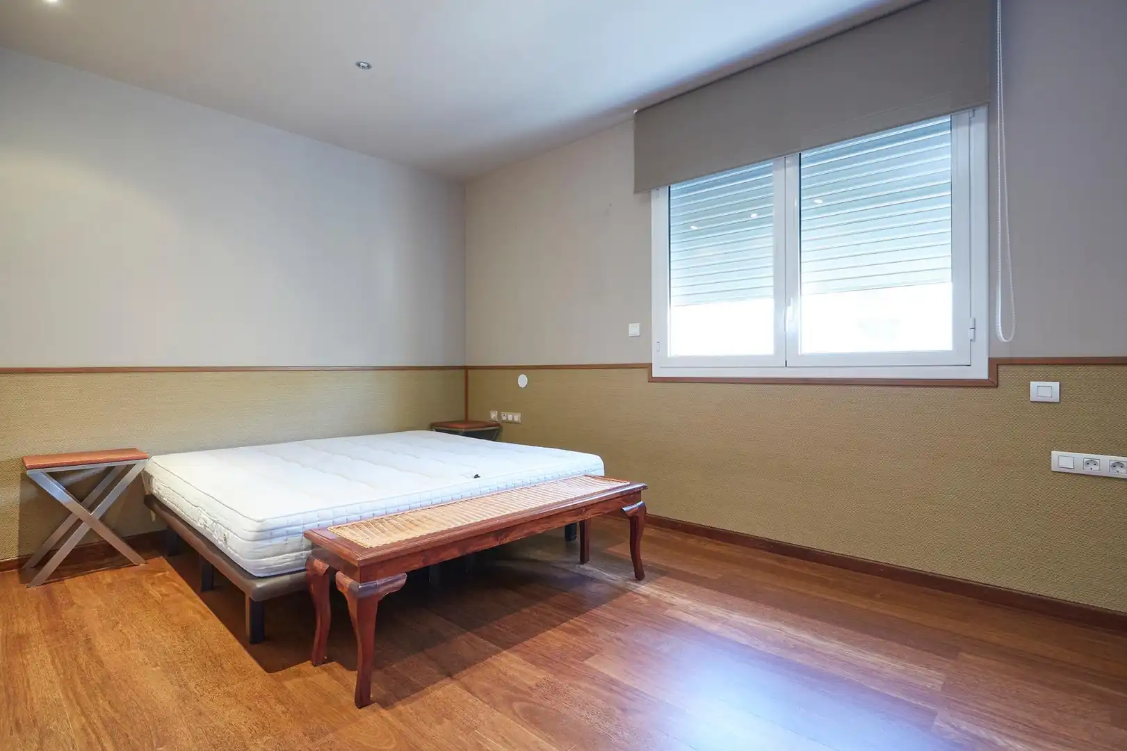 Schlafzimmer von Wohnung zur Miete in Barcelona mit Klimaanlage, Terrasse und Abstellraum