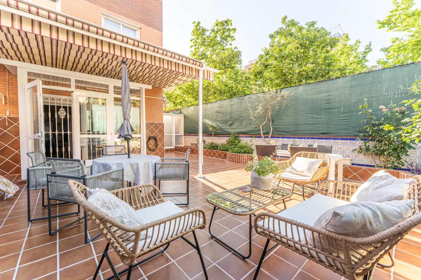 Terrasse von Maisonette zum Verkauf in Fuenlabrada mit Klimaanlage, Heizung und Terrasse