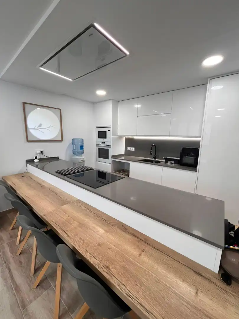 Cocina de Casa adosada en venta en Malgrat de Mar con Calefacción, Jardín privado y Terraza