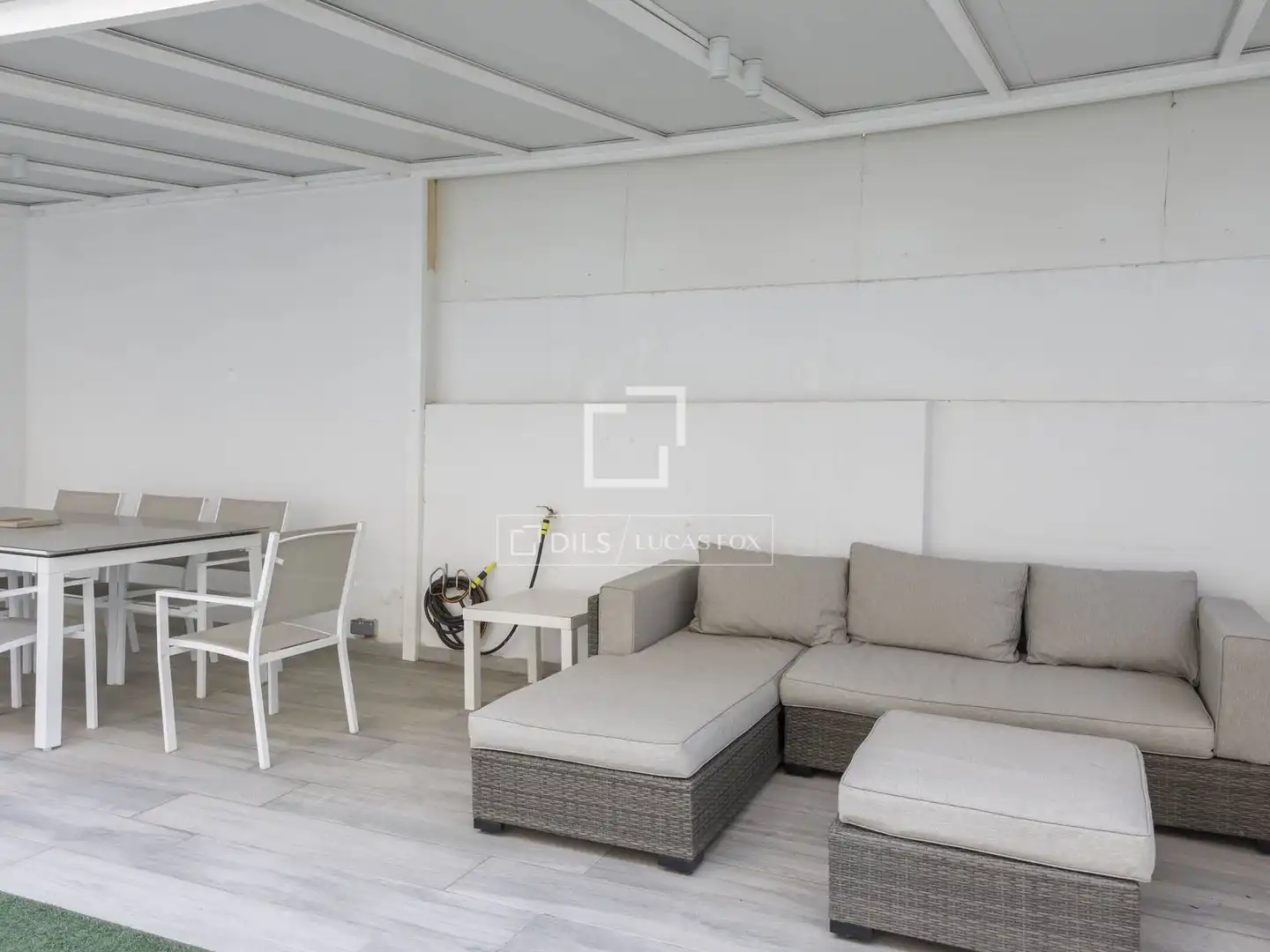 Terrasse von Wohnung zur Miete in Valencia mit Klimaanlage, Heizung und Parkett