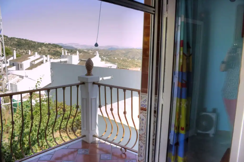 Dormitori de Casa adosada en venda en Casarabonela amb Aire condicionat, Jardí privat i Terrassa