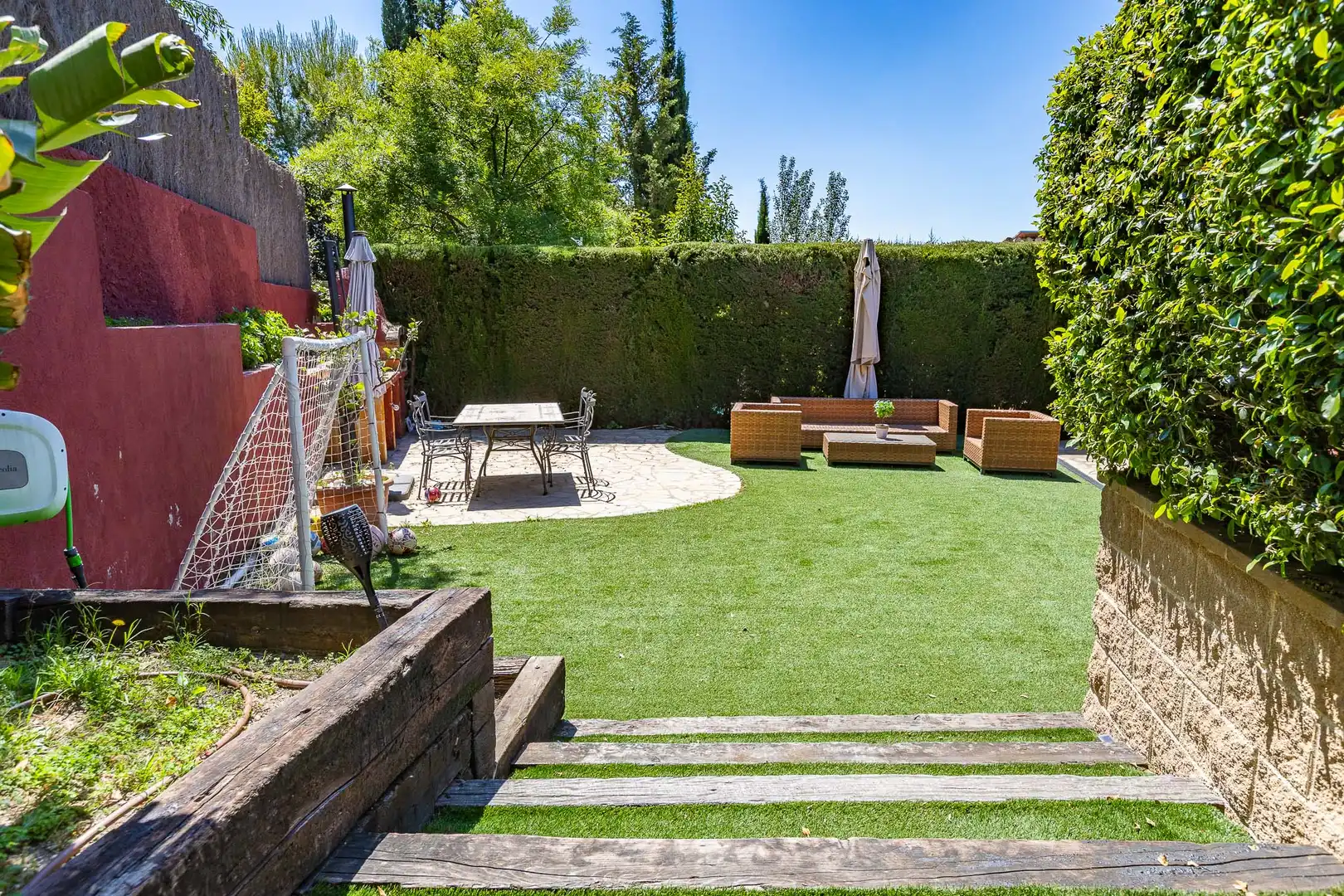 Terrassa de Casa o xalet en venda en Castellar del Vallès amb Aire condicionat, Calefacció i Jardí privat