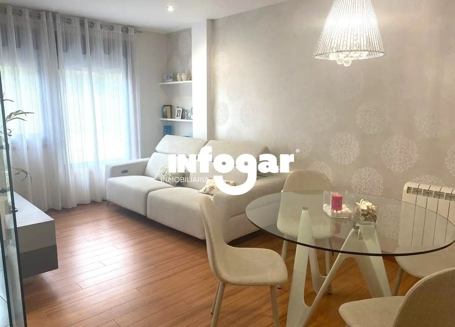 Schlafzimmer von Wohnung zur Miete in A Guarda   mit Heizung, Parkett und Abstellraum