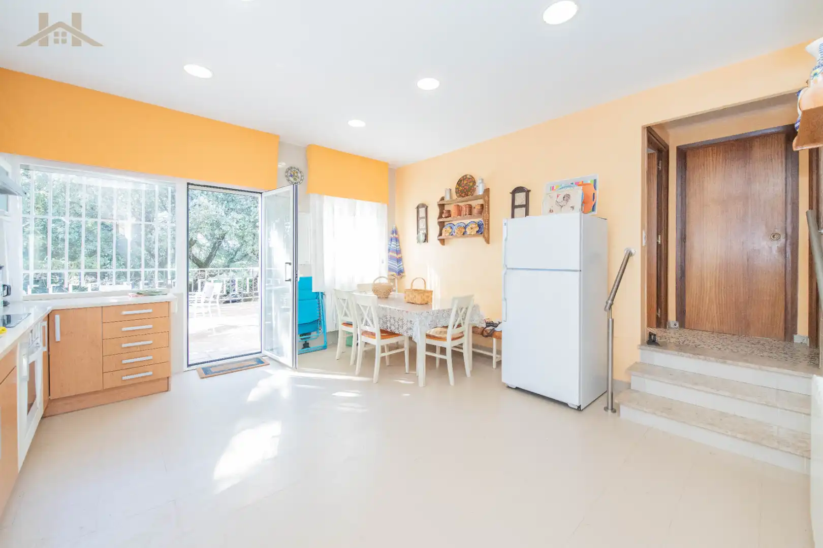 Cocina de Casa o chalet en venta en Galapagar con Calefacción, Jardín privado y Terraza