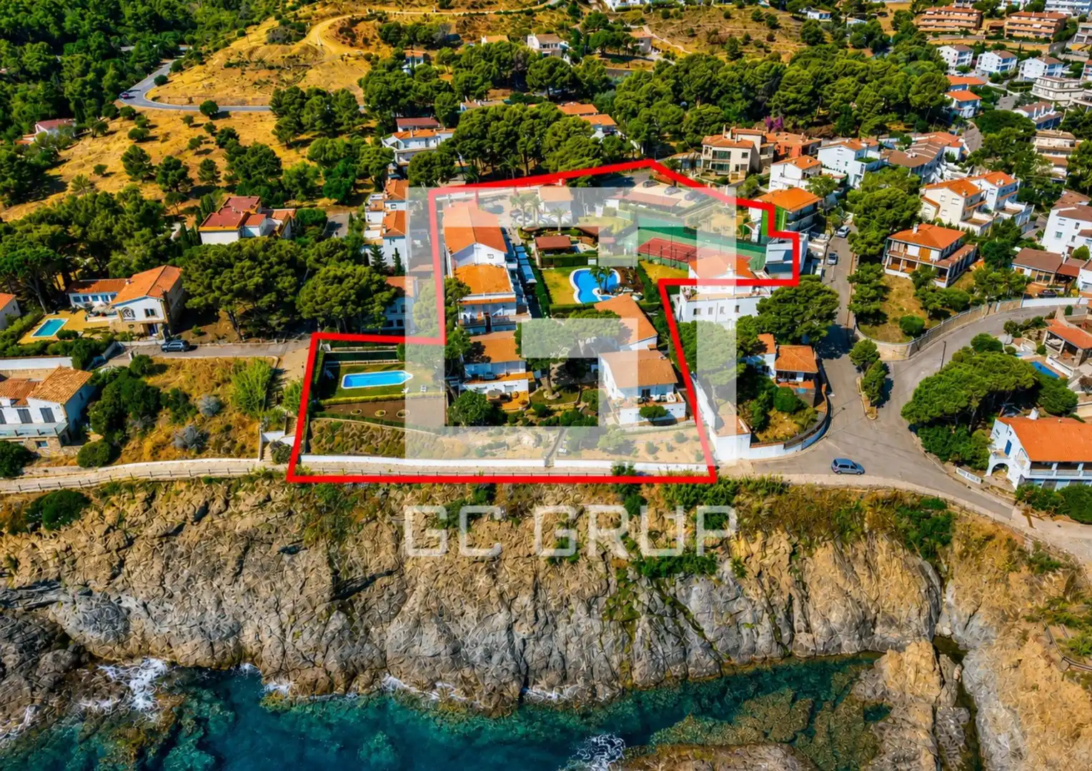 Vista exterior de Edifici en venda en Llançà