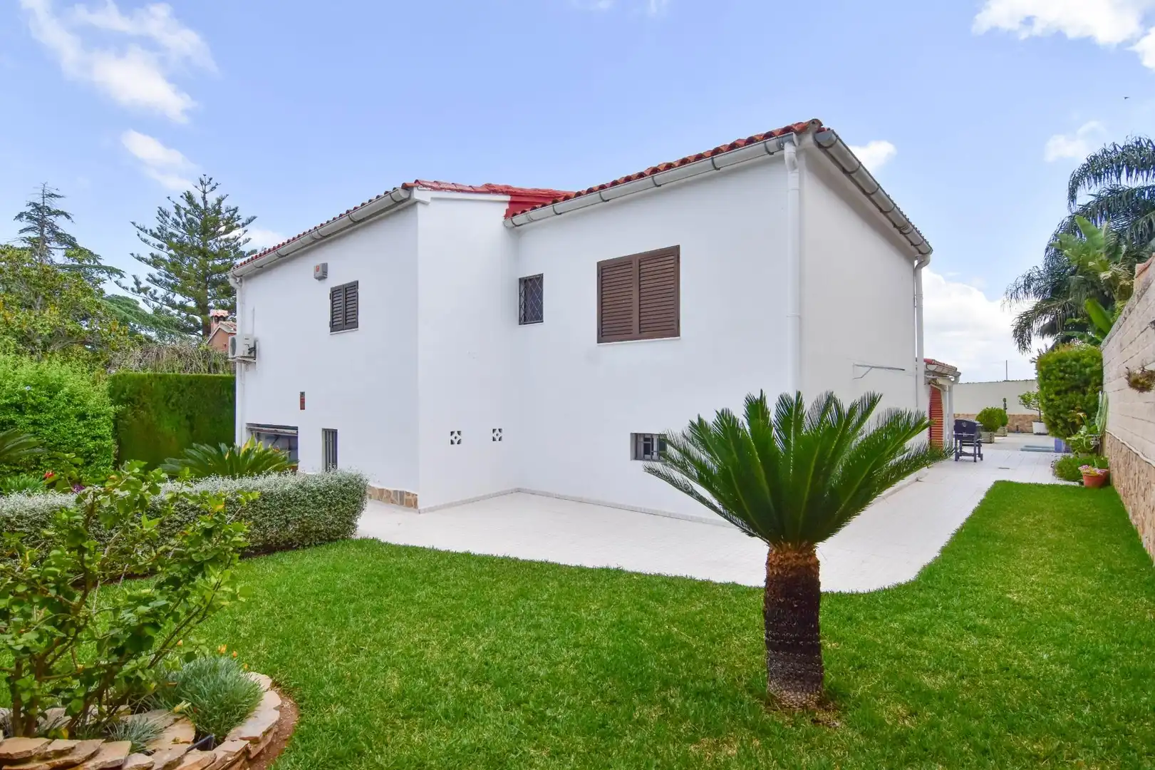 Vista exterior de Casa o chalet en venta en Benifaió con Aire acondicionado, Jardín privado y Terraza