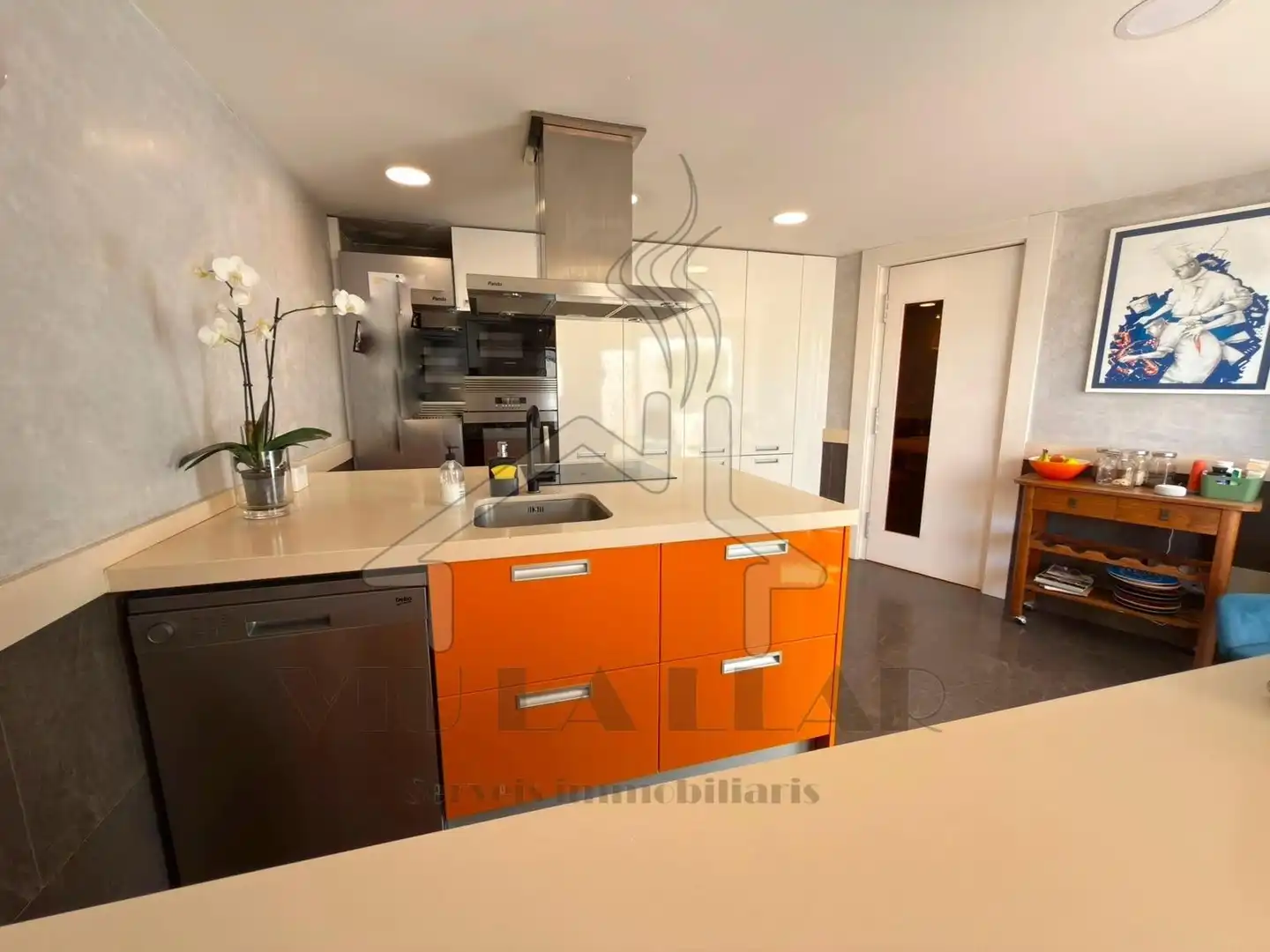 Kitchen of Flat for sale in Mataró  with Heating